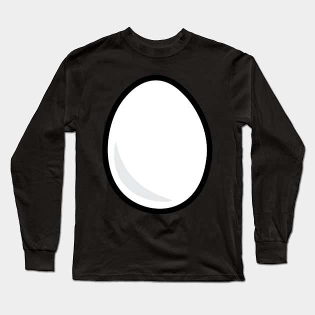 An Egg. Long Sleeve T-Shirt by christiwilbert